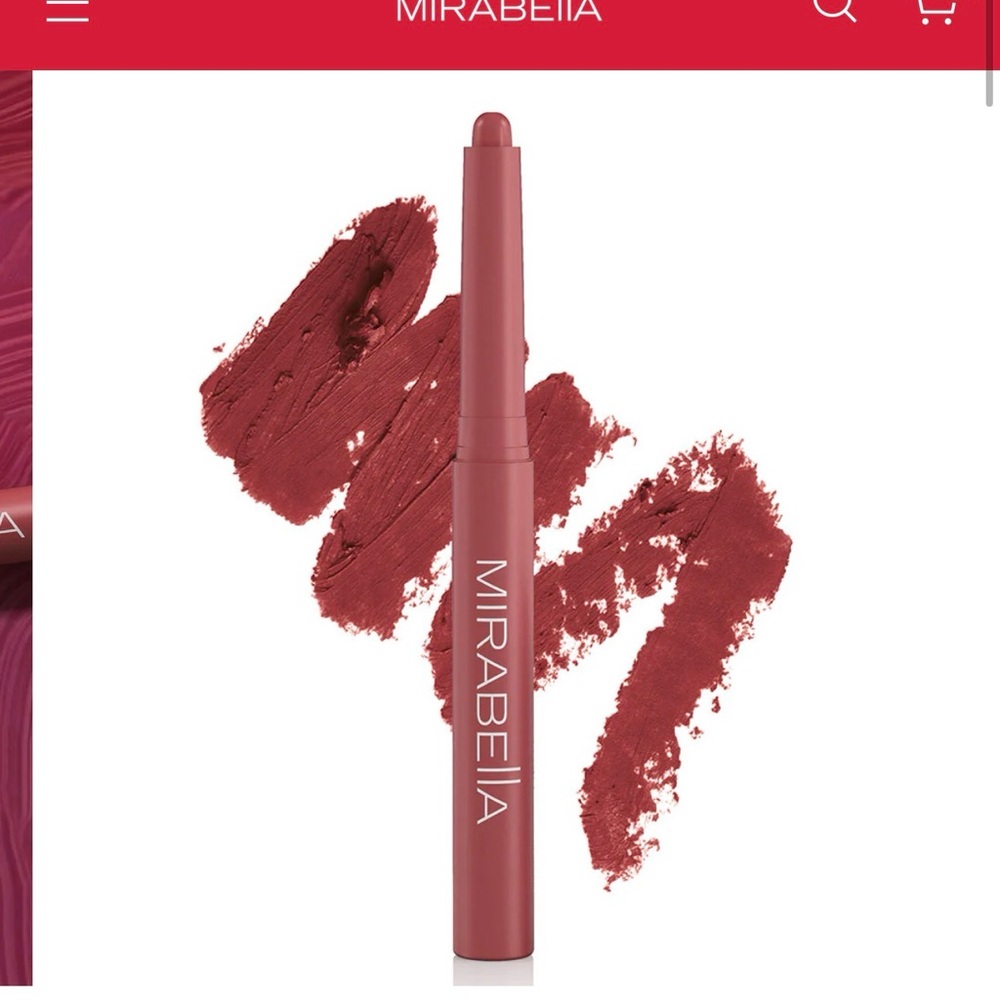 Mirabella Velvet Lip Crayon Mystic Mauve | Matte Lipstick Crayon | NIB